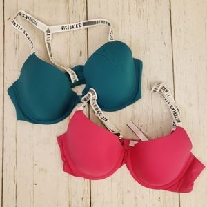 (TWO) VS lightly lined demi bras
